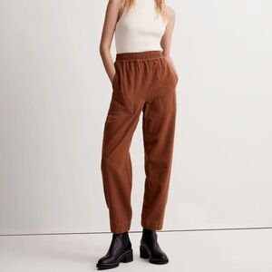 Madewell NWT Huston Pull-On Tapered Pants large